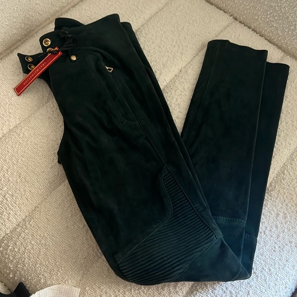 Balmain Pants - Rare H&MxBalmain suede pants